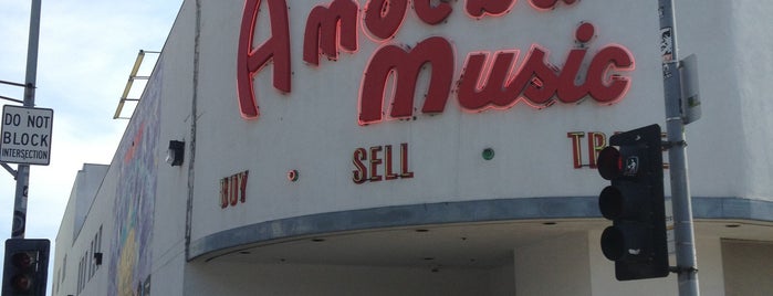 Amoeba Music is one of LA.