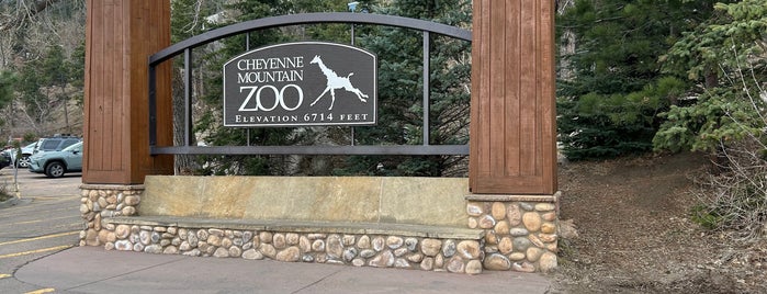 Cheyenne Mountain Zoo is one of Colorado Springs.