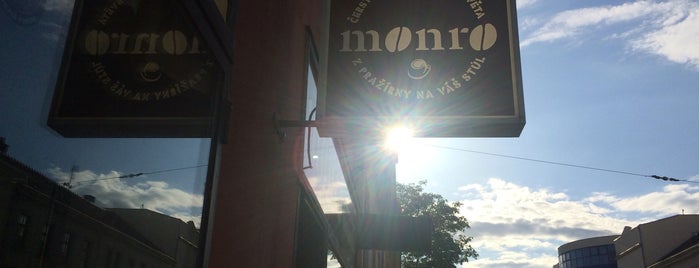 Kavárna MonRo II. is one of Tea, Coffee and Wine in Brno.