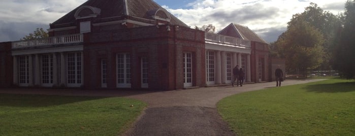 Serpentine Gallery is one of London.