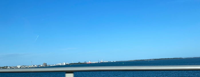 Morehead City/Atlantic Beach Bridge is one of 2014 anniversary tip.