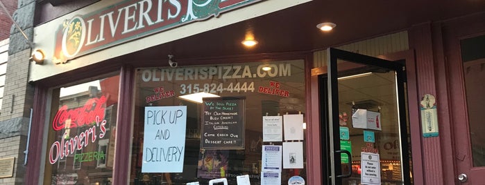 Oliveri's Pizza is one of Hamilton.