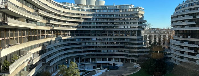 The Watergate Hotel is one of DC's favorites.