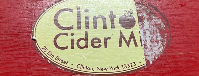 Clinton Cider Mill is one of saved locations.