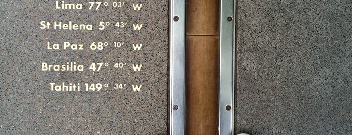Greenwich Meridian is one of places to visit in london.