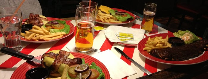 TGI Friday's is one of Brewsta's Burgers 2012.