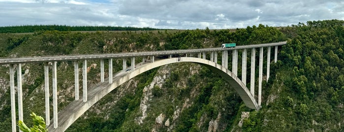 Bloukrans Bungy - Face Adrenaline is one of The Garden Route.