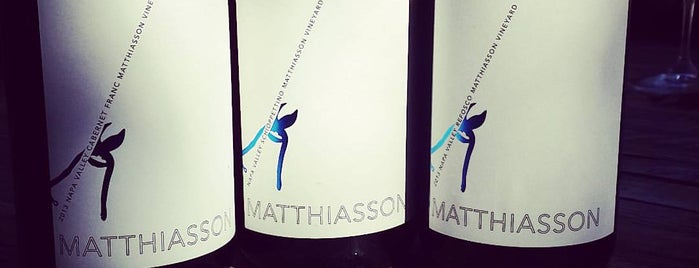 Matthiasson Wines is one of Napa Wine.