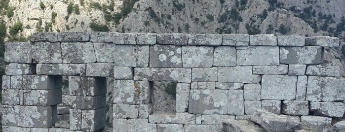 Termessos is one of Yasemin Arzu'nun Kaydettiği Mekanlar.