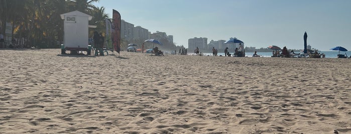 Isla Verde Beach is one of Cancun ., maxico.