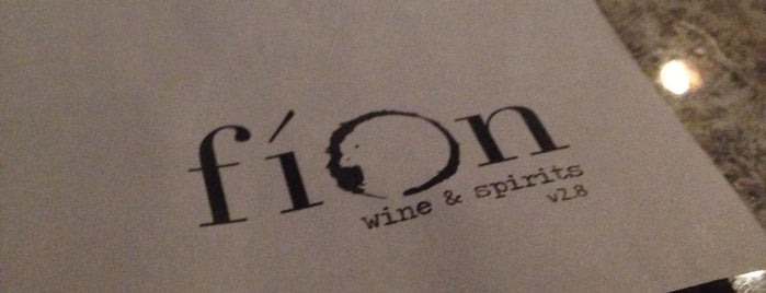 Fion Wine and Spirits is one of Chicago!.