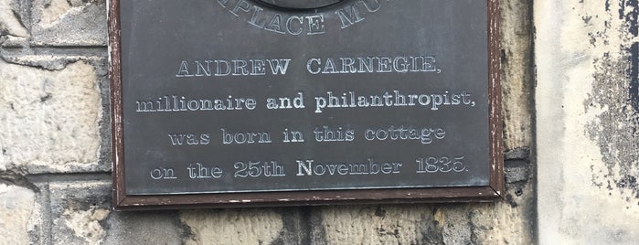 Andrew Carnegie Birthplace Museum is one of Scotland.