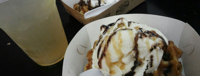 Oma's Belgian Waffle is one of Visited.