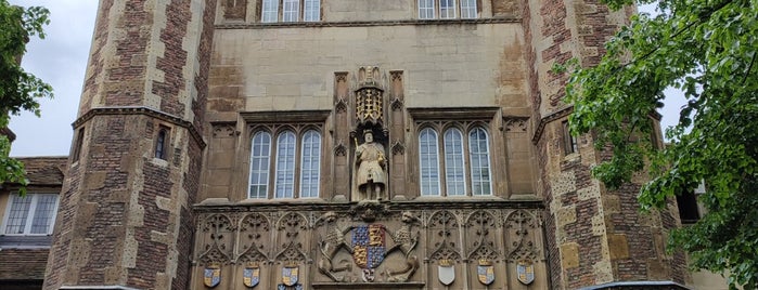 Trinity College Chapel is one of Cambridge.