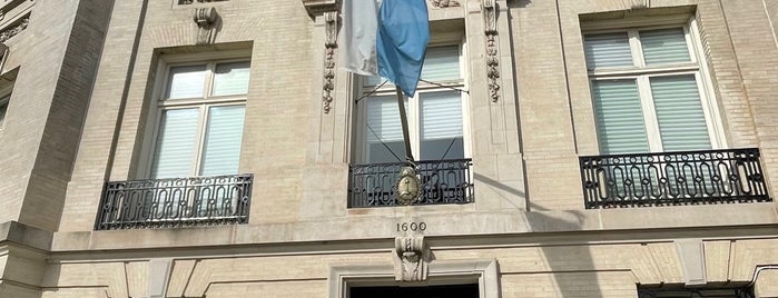 Embassy of Argentina is one of Embassies of DC 🏛.