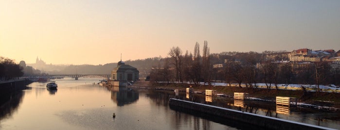 Ostrov Štvanice is one of Prague Nature.