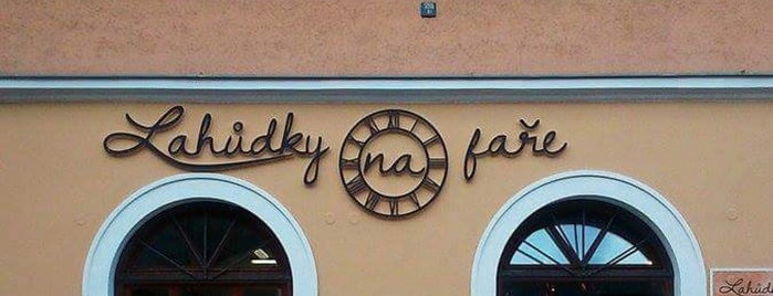 Lahůdky na faře is one of Gluten-free Prague.