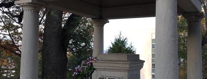 James K Polk Memorial Tomb is one of Nashville.