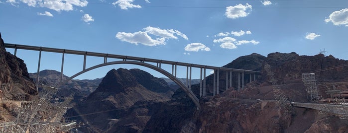 Mike O’Callaghan-Pat Tillman Memorial Bridge is one of Points of Interest in Vegas.