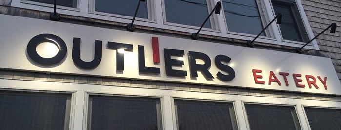 Outliers Eatery is one of Portland & Bar Harbor, Maine.