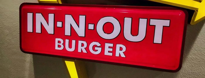 In-N-Out Burger is one of favorite places.