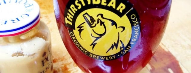 ThirstyBear Brewing Company is one of SF Food.