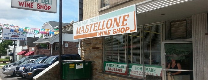 Mastellone's Italian Deli is one of Baltimore.
