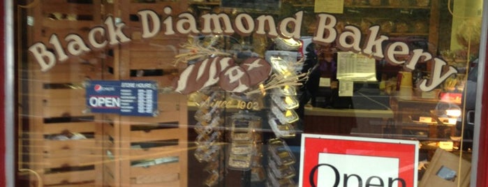 Black Diamond Bakery and Restaurant is one of American Restaurant.