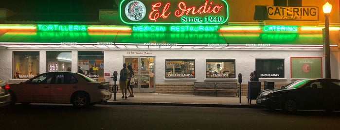El Indio is one of Diners, Drive-Ins, & Dives.