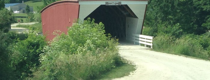 Cedar Covered Bridge is one of Places to See - Iowa.