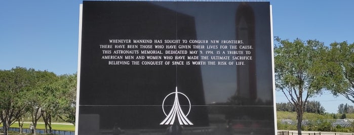 Astronaut Memorial is one of Discover Florida's Space Coast.