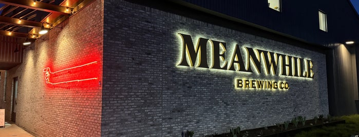 Meanwhile Brewing Company is one of Booze, BBQ, and Breakfast Tacos in Austin.