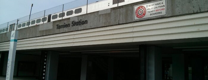 Tamien Caltrain Station is one of Caltrain Stations.
