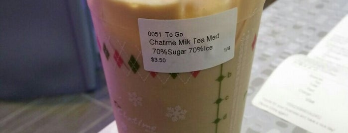 Chatime is one of สถานที่ที่ Edwina ถูกใจ.