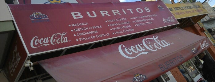 King Burritos is one of Tj.