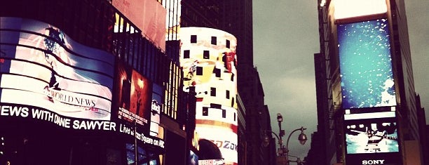 Times Square is one of NYC.