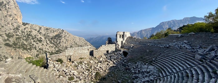 Antalya Güllük Dağı Termessos Antik Kenti is one of UNESCO.