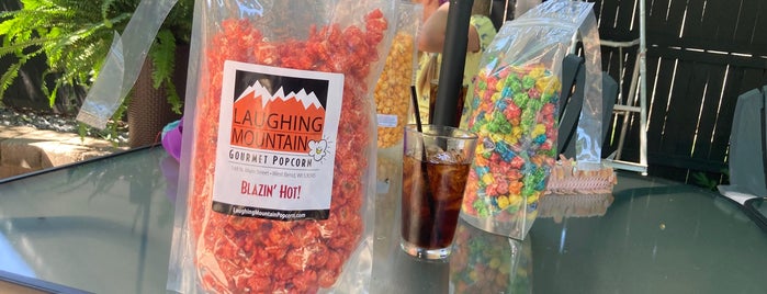 Laughing Mountain Gourmet Popcorn is one of Restos 4.
