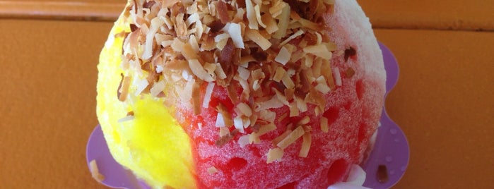 Ululani's Hawaiian Shave Ice is one of JP's Places to Eat in Maui.