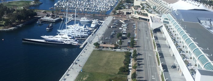 Hilton San Diego Bayfront is one of The Seven Ten Split Bagde.