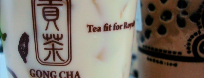 Gong Cha is one of Bubble Tea.