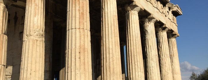Temple of Hephaistos is one of Tempat yang Disukai Jan.