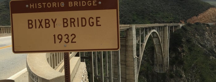 Bixby Creek Bridge is one of Lugares favoritos de Jan.