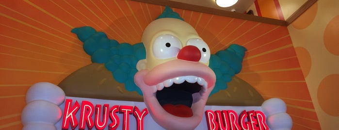Krusty Burger is one of Tempat yang Disukai Jan.
