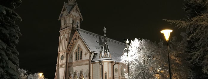 Kajaanin kirkko is one of Lugares favoritos de Jan.
