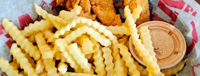 Raising Cane's Chicken Fingers is one of Louisiana Eats.