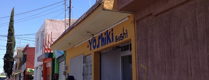 Sushi Yoshiki is one of Por conocer (Aguascalientes).