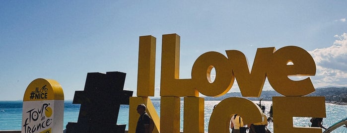 "I Love Nice" Sign is one of 2019 5월 프랑스.