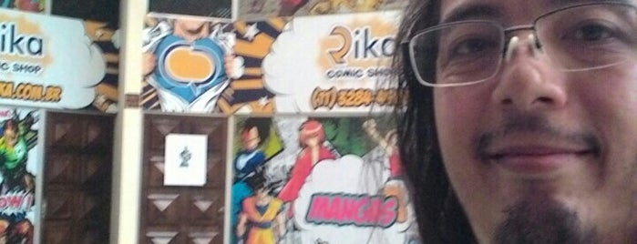 Rika Comic Shop is one of Locais curtidos por Patricia.