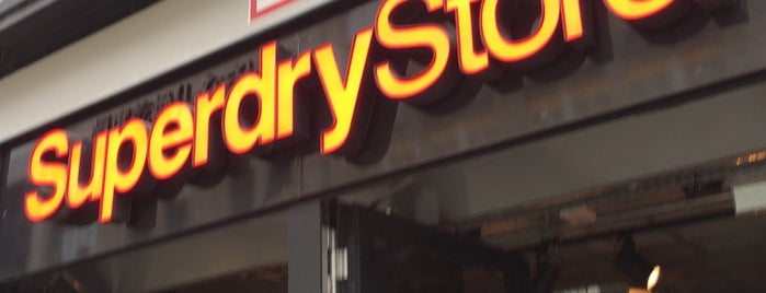 Superdry Store is one of Tempat yang Disukai Carlos.